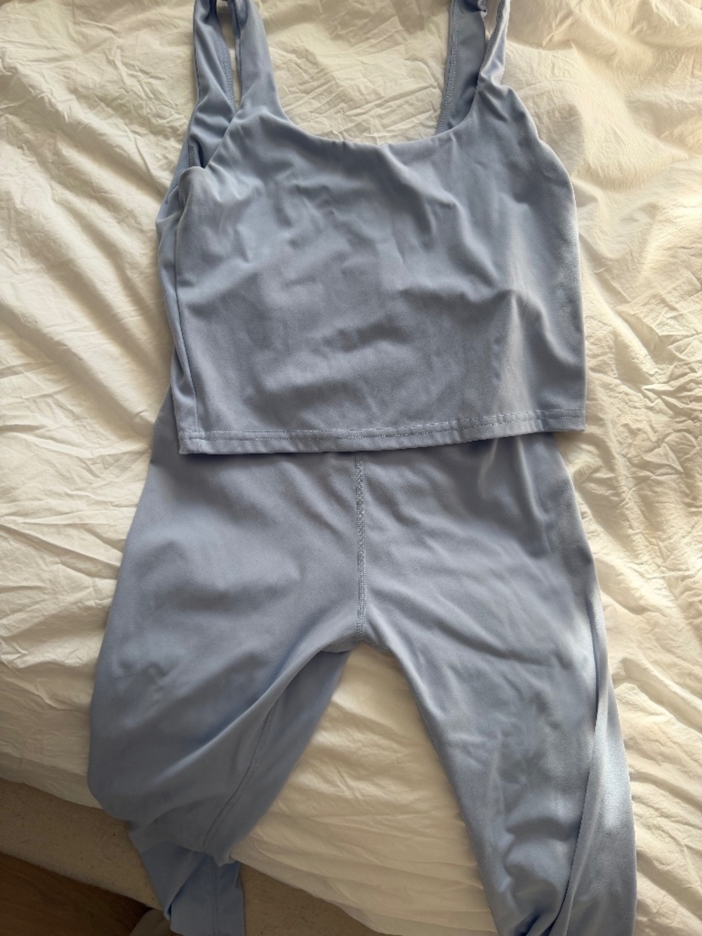 Daily Drills Pale Blue Workout Set